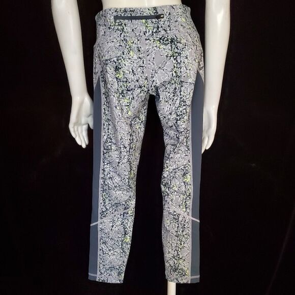 Zella Gray & Green Leggings (S) - Picture 4 of 5